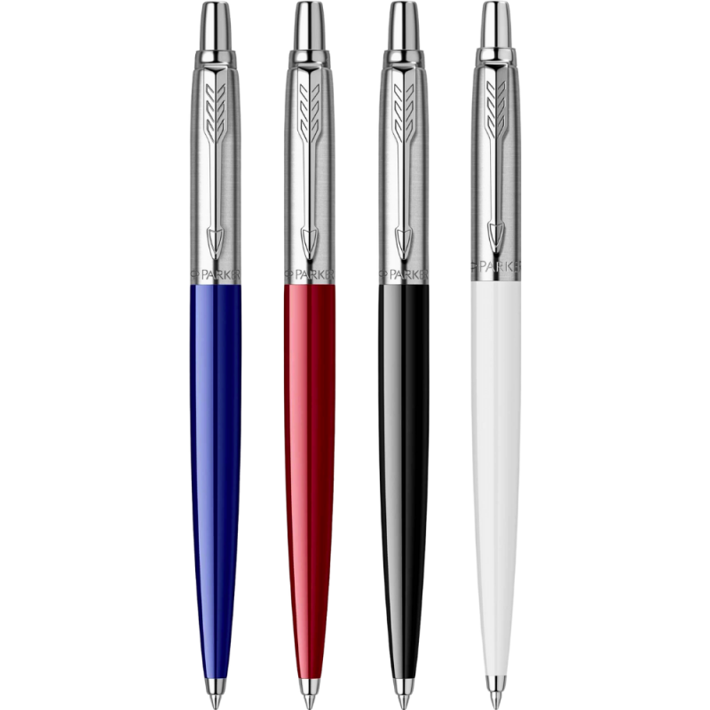 Pix cu bila Parker Jotter Clasic, cu mecanism, corp otel inoxidabil