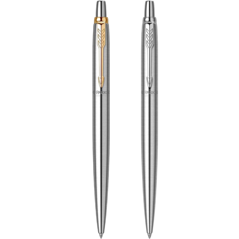 Pix cu bila Parker Jotter Royal SS, cu mecanism, corp otel inoxidabil argintiu