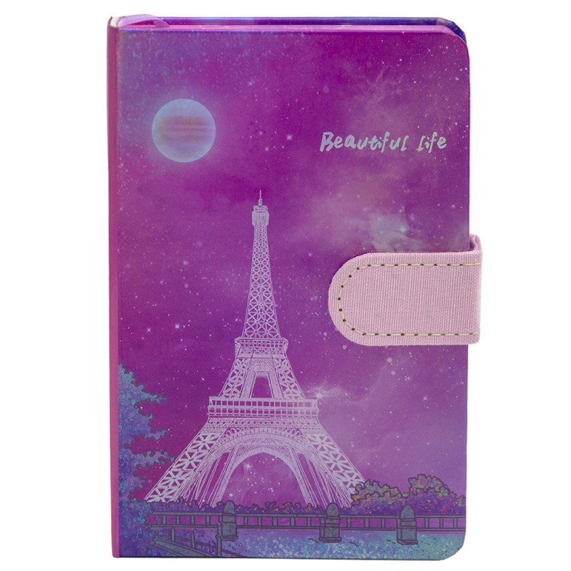 Jurnal A6 CNX Beautiful Life MY001-4, 224 pagini, coperta carton diverse culori, cu magnet