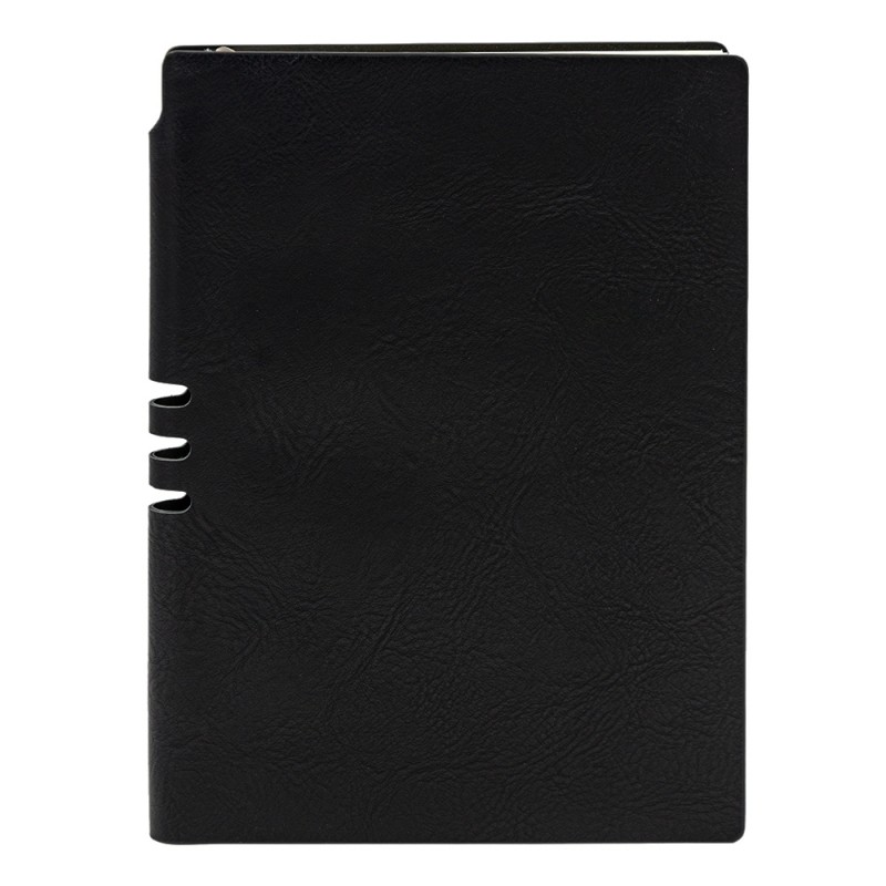 Agenda A5 nedatata CNX 229-25, coperta imitatie piele neagra
