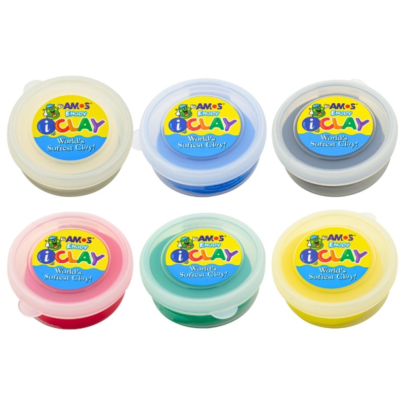Plastilina Amos iClay PVCIC18G, 18g