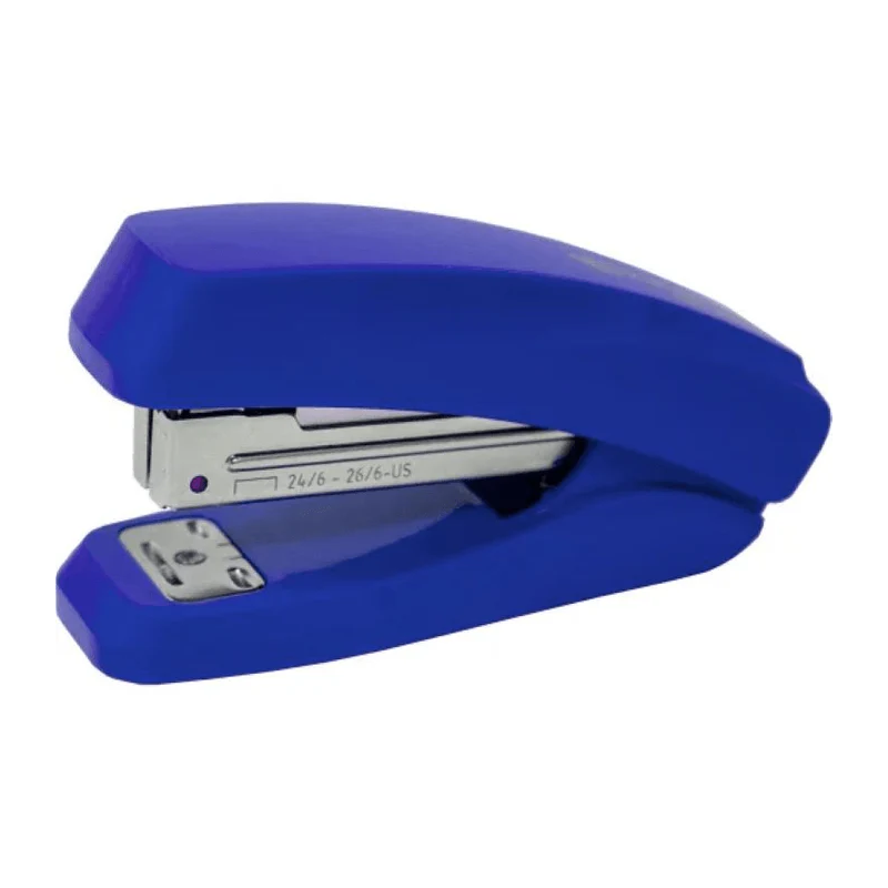 Capsator Kangaro Executive ES-35P, 24/6 - 26/6, 15 coli, 48mm, plastic, albastru, blister