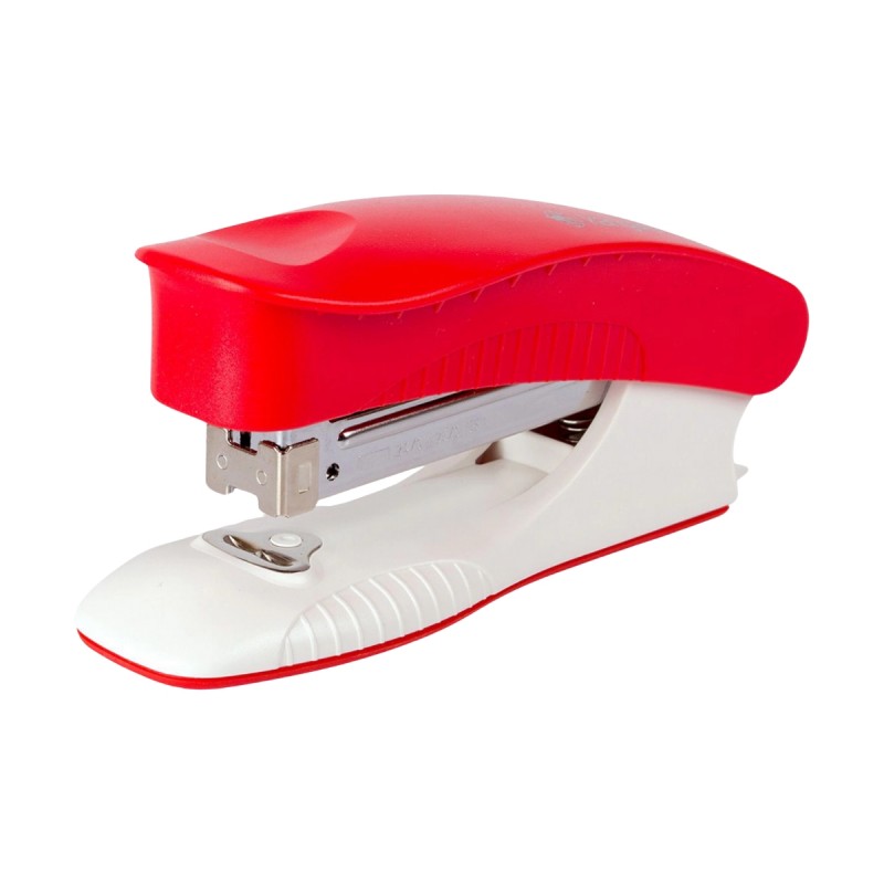 Capsator Kangaro Trendy45, 24/6, 25 coli, 60mm, plastic, rosu
