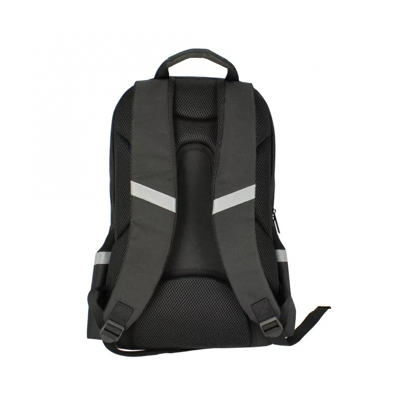 Ghiozdan Starpak Black, 45cm, 2 compartimente, negru, 517844