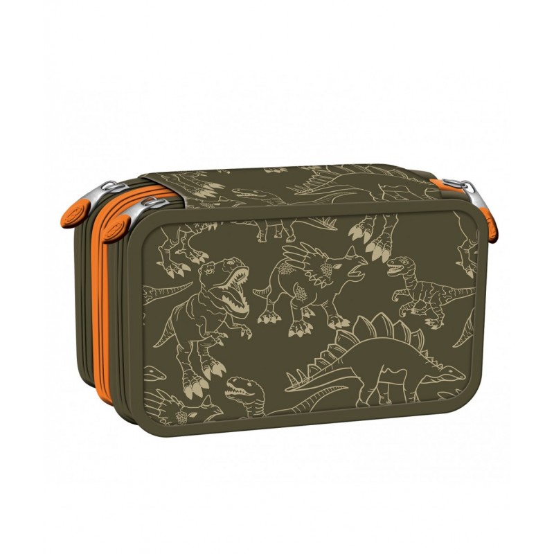 Penar echipat St.Majewski St.Right T-Rex, 3 fermoare, verde kaki, 43 de piese, PC05 / 654060