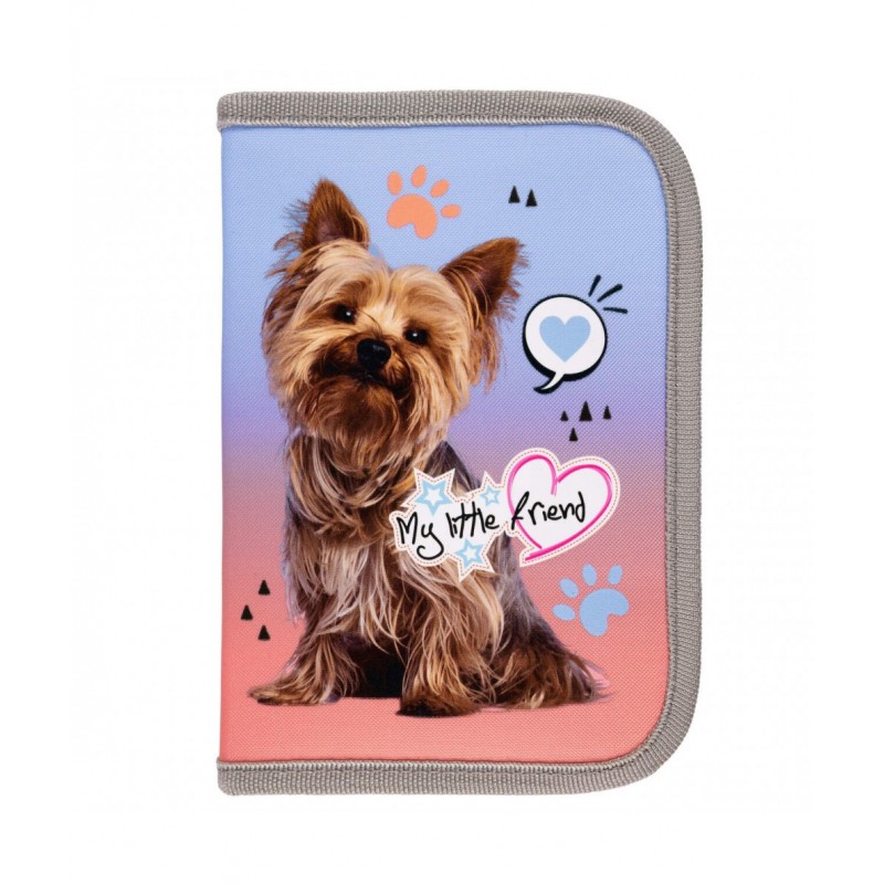 Penar neechipat St.Majewski My Little Friend Dog, 1 fermoar, 2 extensii, piersica cu bleu, 668432