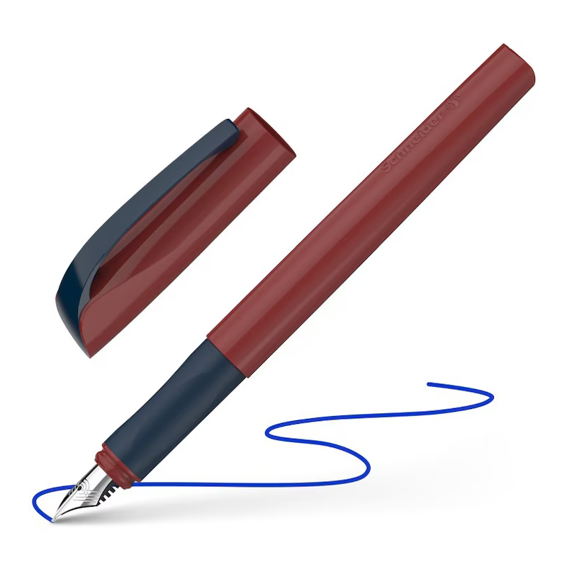 Stilou Schneider Xpect STI169 / 1690 14, varf M, alimentare rezerve, corp plastic ketchup, grip cauciucat