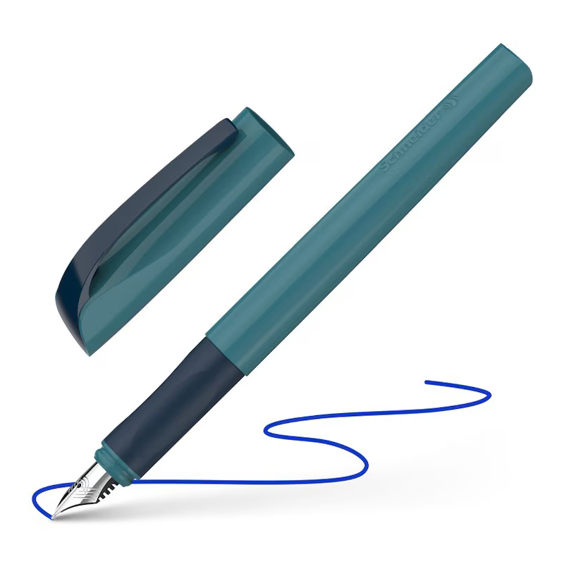 Stilou Schneider Xpect STI169 / 1690 16, varf M, alimentare rezerve, corp plastic ocean, grip cauciucat