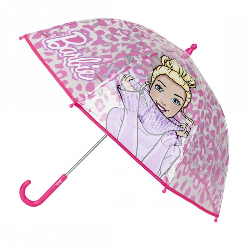 Umbrela ploaie Cerda Bubble Barbie, pentru copii, 45cm, roz, 39523