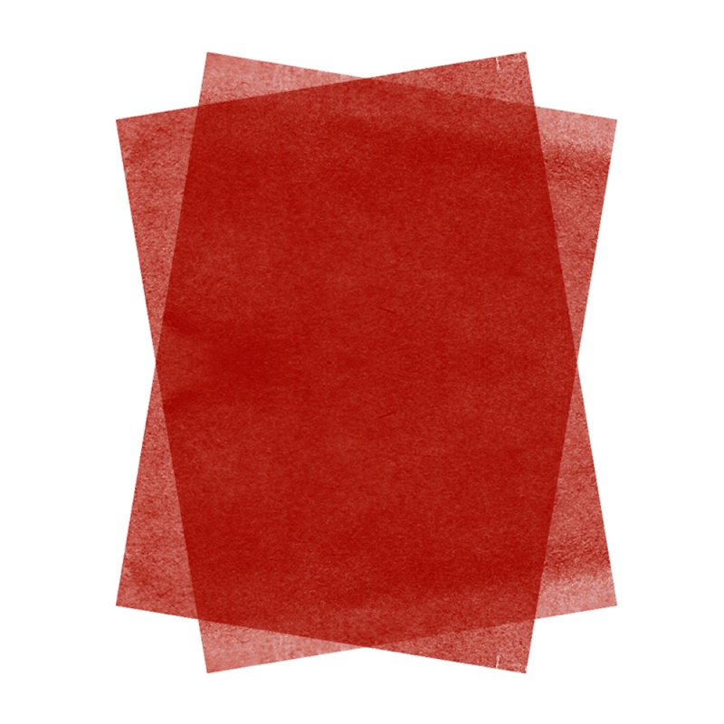 Hartie matase Colorarte, 66x50cm, rosu, set 100 coli