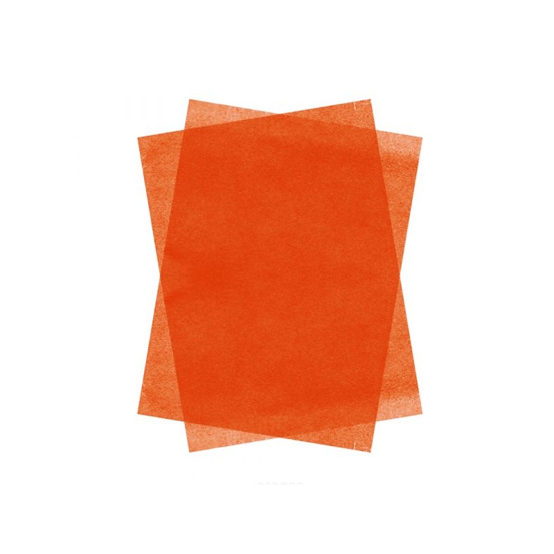 Hartie matase Colorarte, 66x50cm, portocaliu, set 100 coli