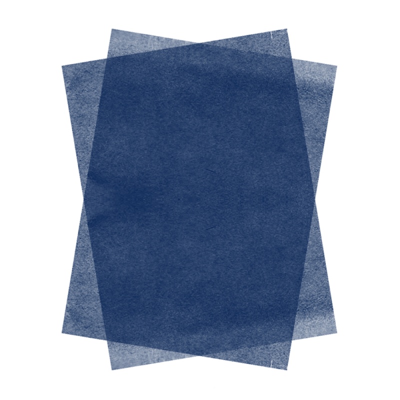 Hartie matase Colorarte, 66x50cm, albastru inchis, set 100 coli