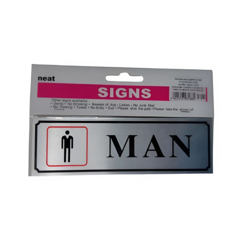 Semn indicator CNX MAN, carton plastifiat