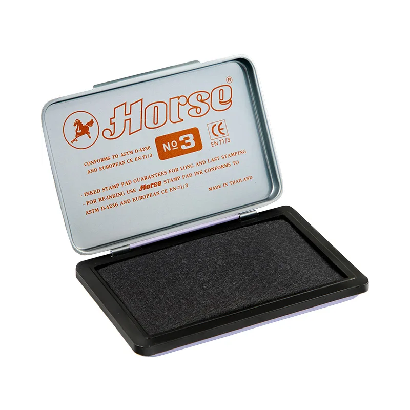 Tusiera Horse nr.3 140-1025, tusata, plastic, negru, 58x90mm
