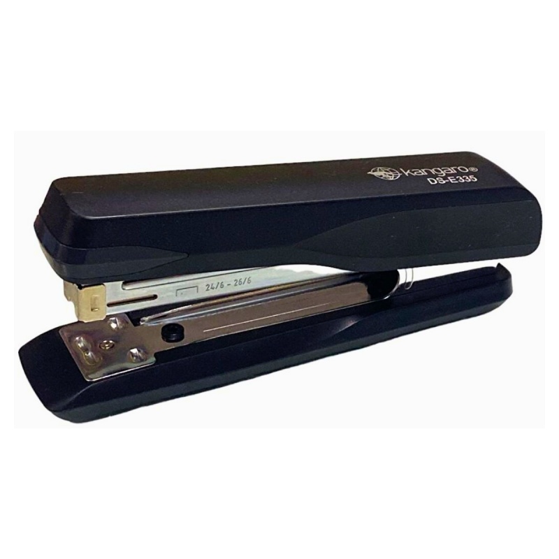 Capsator Kangaro DSE-335, 24/6, 30 coli, 86mm, plastic, negru