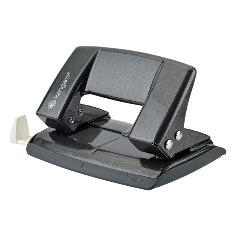Perforator Kangaro AION-10G, 10 coli, metalic, negru