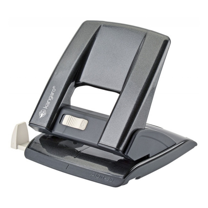 Perforator Kangaro AION-30, 30 coli, metalic, negru