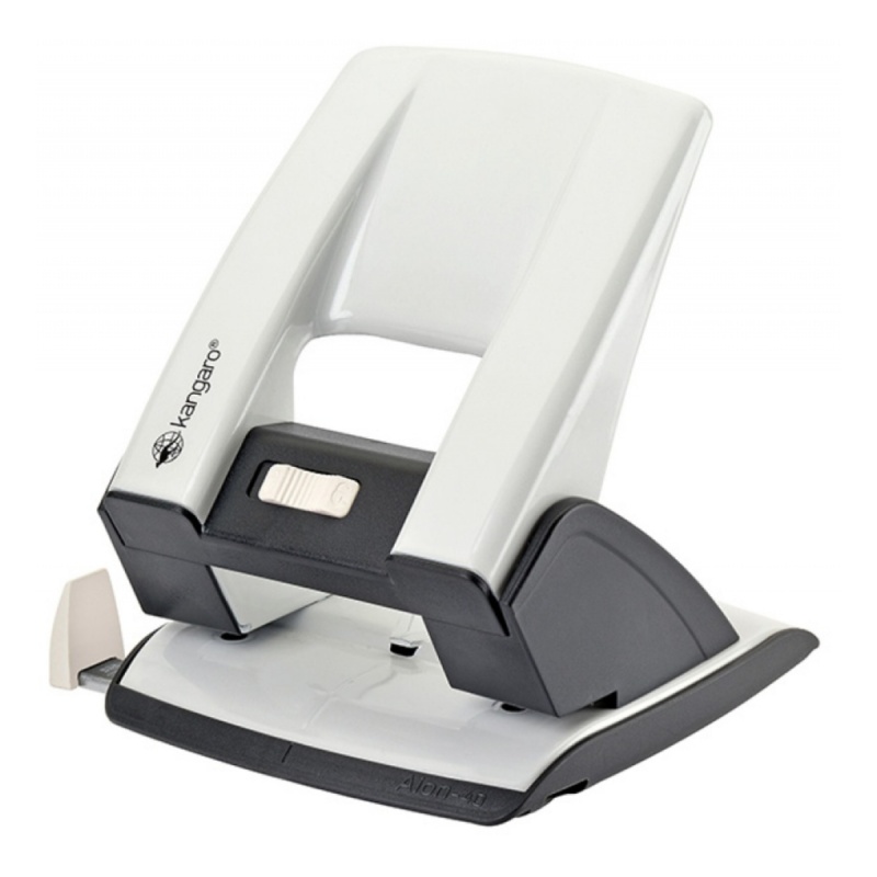 Perforator Kangaro AION-40, 40 coli, metalic, alb