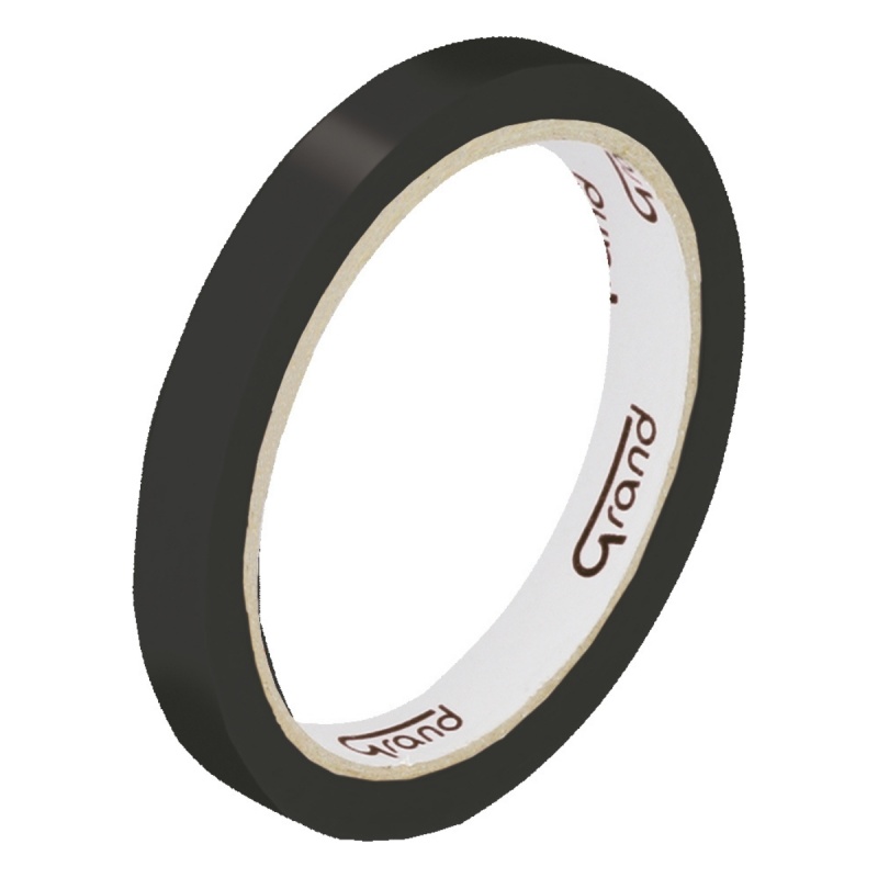 Banda adeziva Grand 130-1982, pentru sigilat pungi, 12mm x 50m, negru