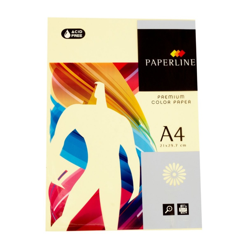 Hartie colorata A4 Fabrisa 15637IT110, 80g/mp, crem pastel, top 500 coli