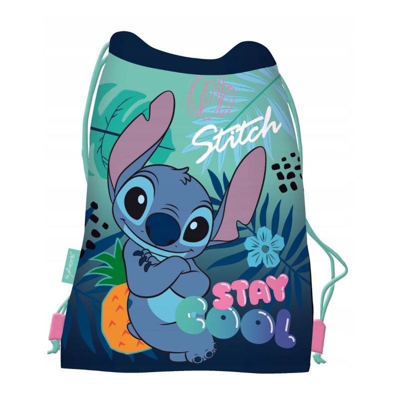 Rucsac cu snur pentru copii St.Majewski Stitch, 686276