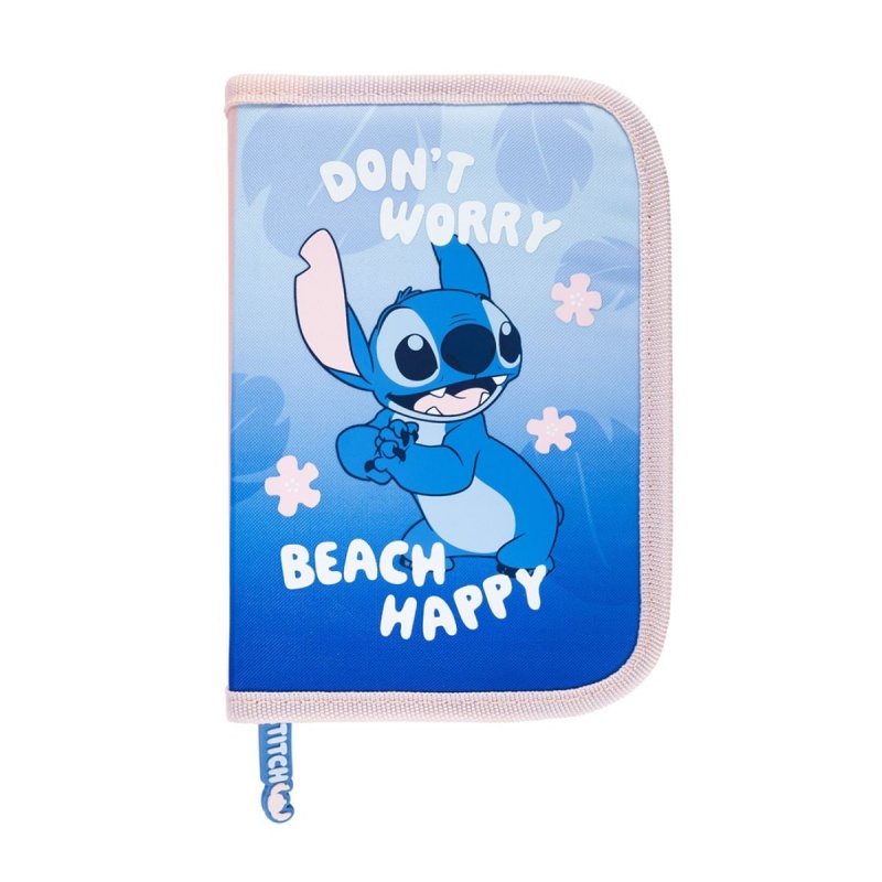 Penar neechipat St.Majewski Stitch, 1 fermoar, 2 extensii, 679155, bleu/roz
