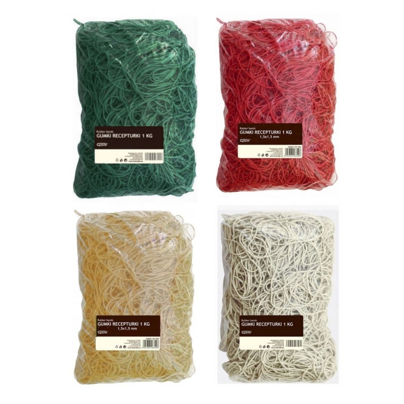 Elastice din cauciuc Grand 130-1041, 1.5x1.5mm, diametru 50mm, punga 1kg