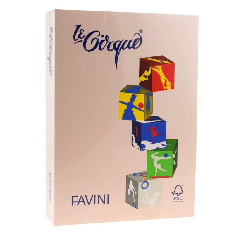 Carton colorat A4 Favini 103, 160g/mp, sepia, top 250 coli