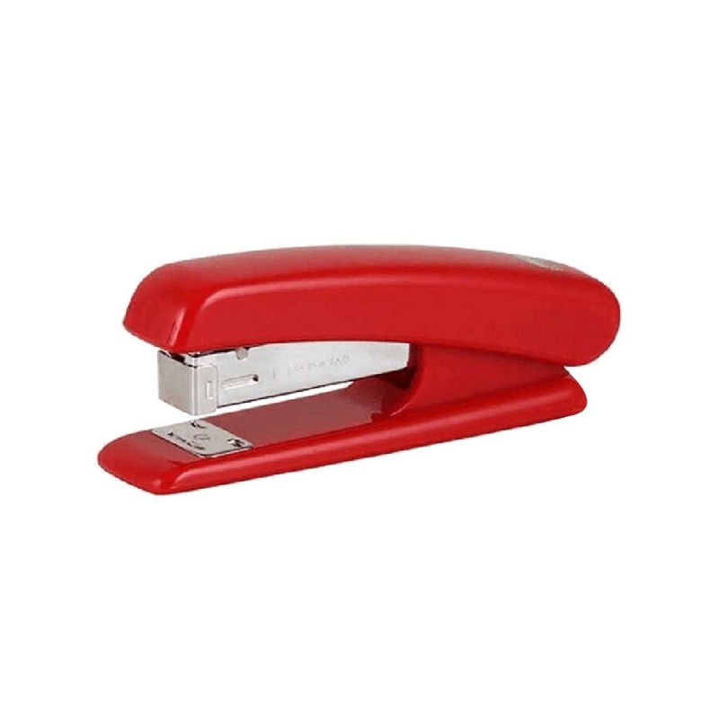 Capsator STD S-600-080, 24/6, 25 coli, 50mm, plastic, rosu