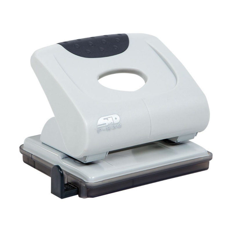 Perforator STD P-830-020, 30 coli, plastic, gri