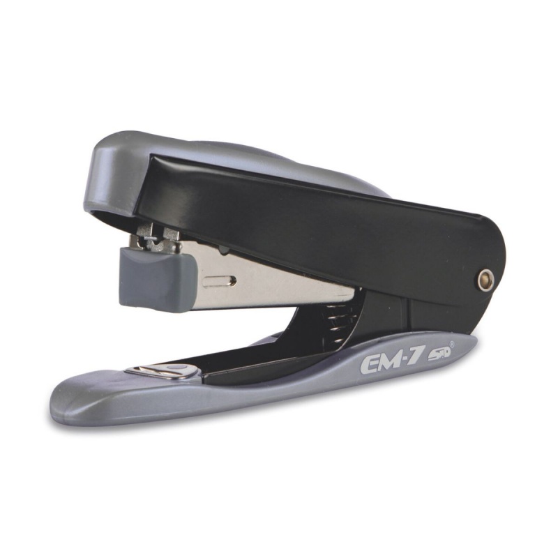 Capsator STD EM-7, 24/6, 20 coli, 25mm, plastic, argintiu/negru