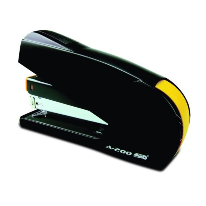 Capsator STD Less Effort A-200, 24/6 - 26/8, 25 coli, 48mm, capsare usoara plata, negru