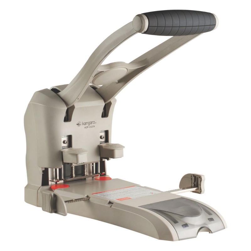 Perforator Kangaro HDP-2320N, 300 coli, metalic, gri