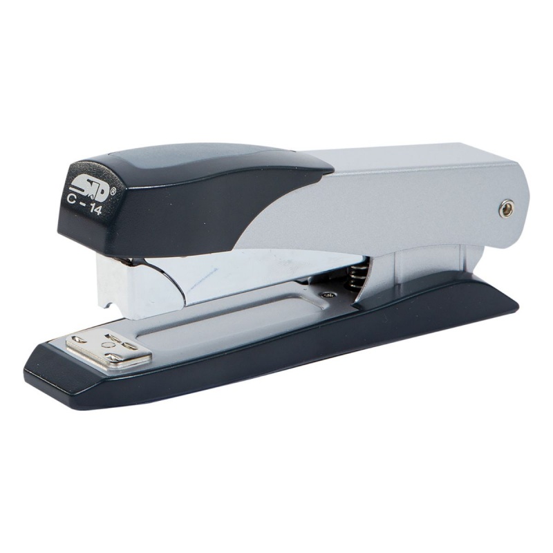 Capsator STD C-14, 24/6, 25 coli, 50mm, plastic, argintiu