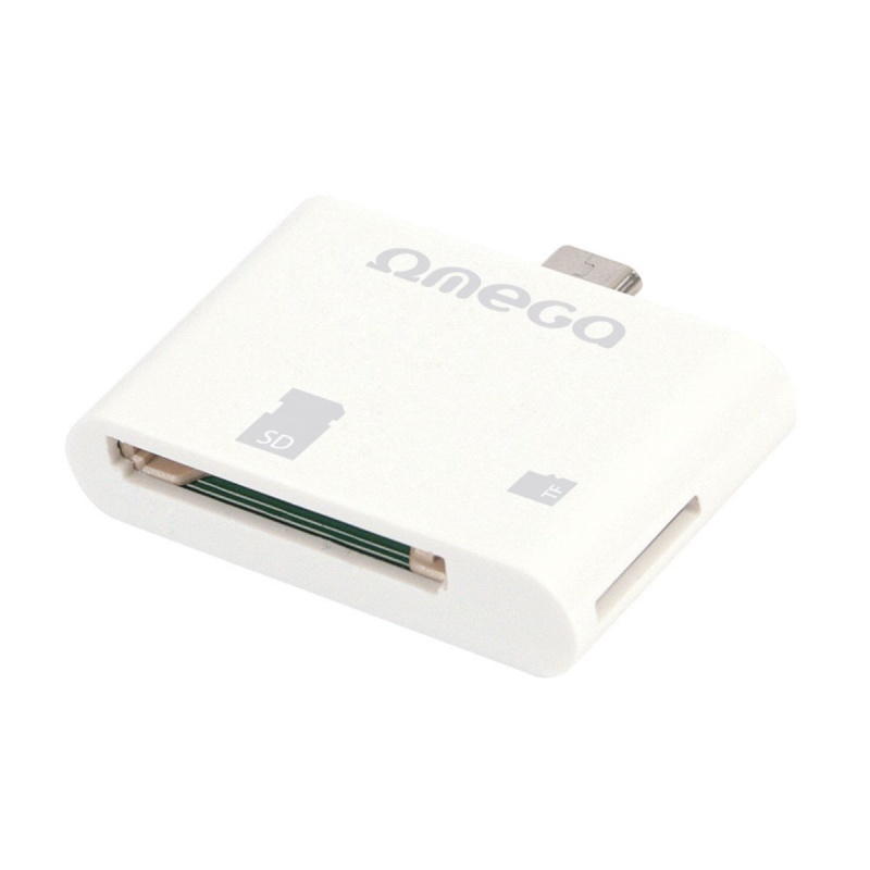 Cititor carduri microUSB, SDHC-Micro SDHC Omega, OUCRS, 41870
