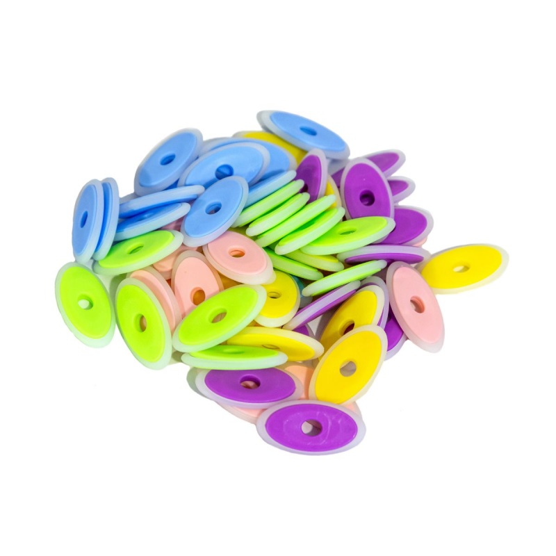 Radiera CNX, pentru cerneala termosensibila, diverse culori, cutie 60 buc