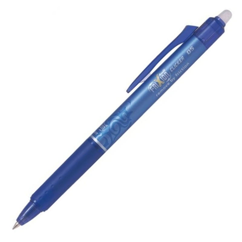 Roller Pilot Frixion Clicker BLRT-FR5-L, 0.5mm, cu guma de sters