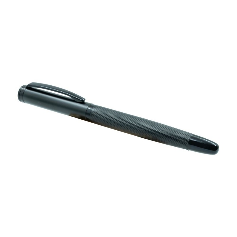 Stilou CNX 217, alimentare pompita, corp metalic, negru
