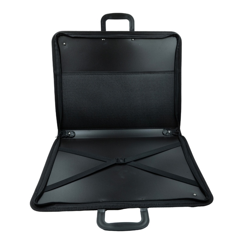 Mapa portdesen Office Cover, 48x37x4cm, plastic panzat, negru