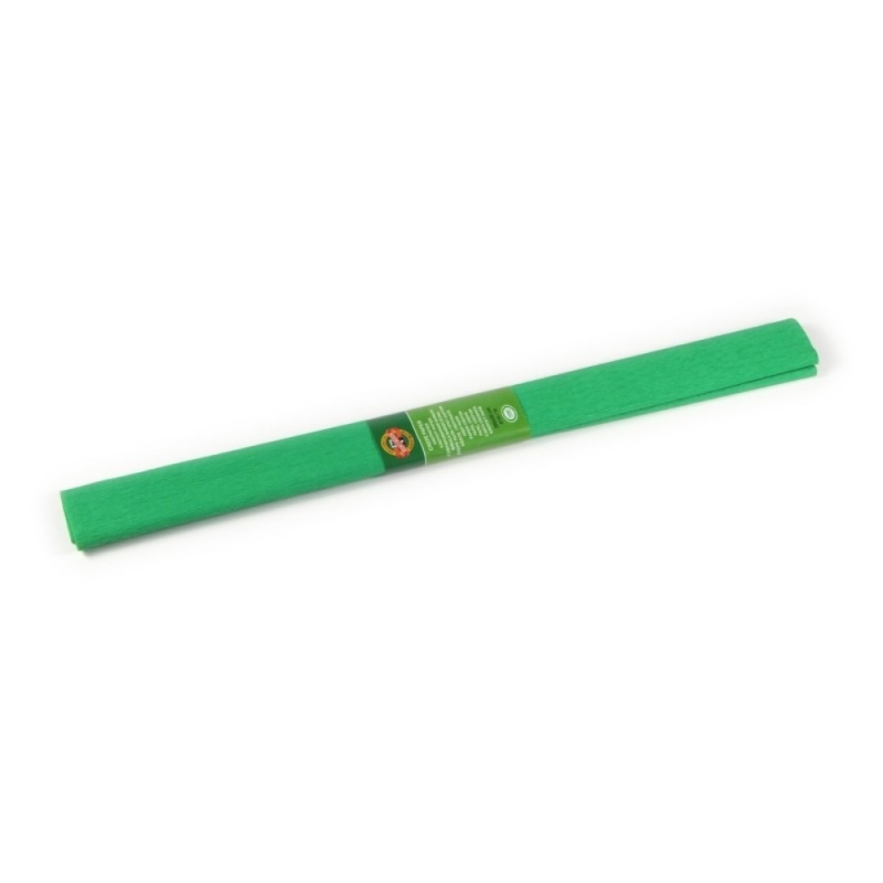 Hartie creponata Koh-i-noor K9755-18, 50x200cm, verde, set 10 role