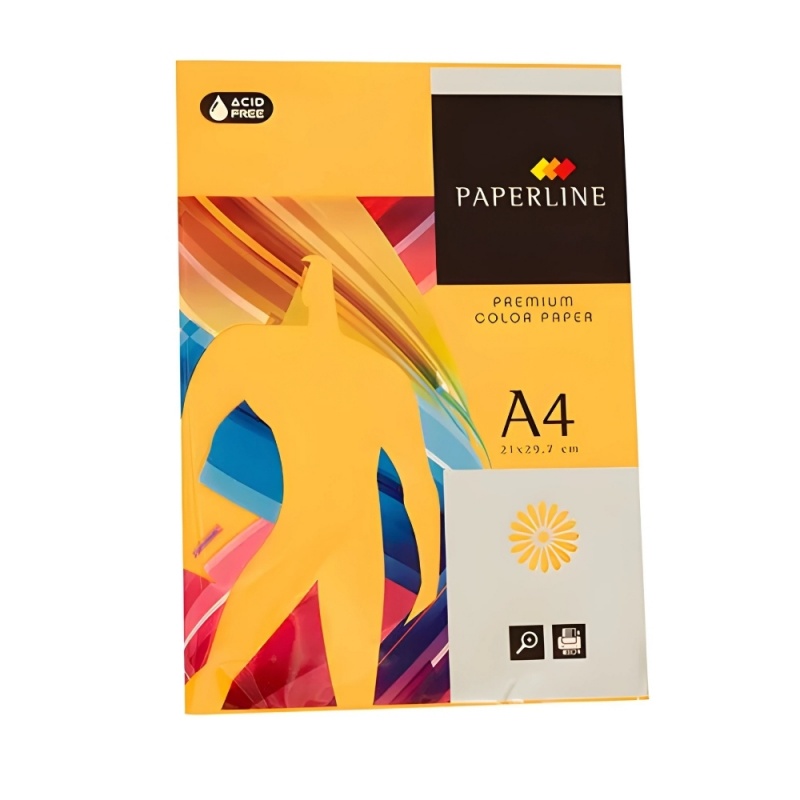 Hartie colorata A4 Fabrisa 15647/IT200, 80g/mp, auriu intens, top 500 coli