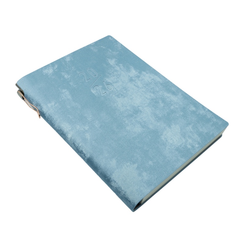 Agenda A5 datata + pix, CNX 2026-163, planner, 168 pagini, albastru deschis