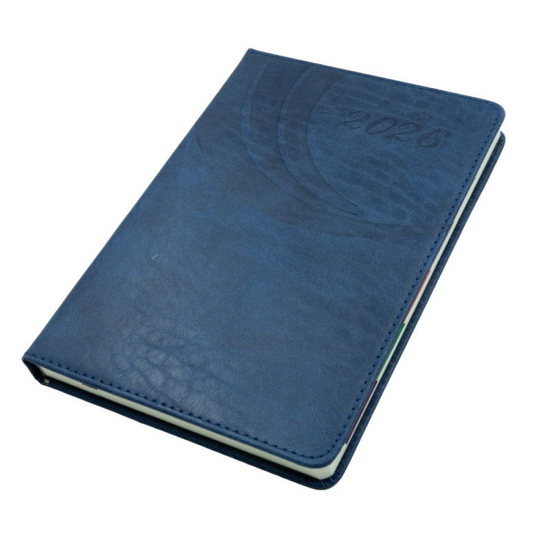 Agenda A5 datata, CNX MB-2621, 154 pagini, albastru inchis