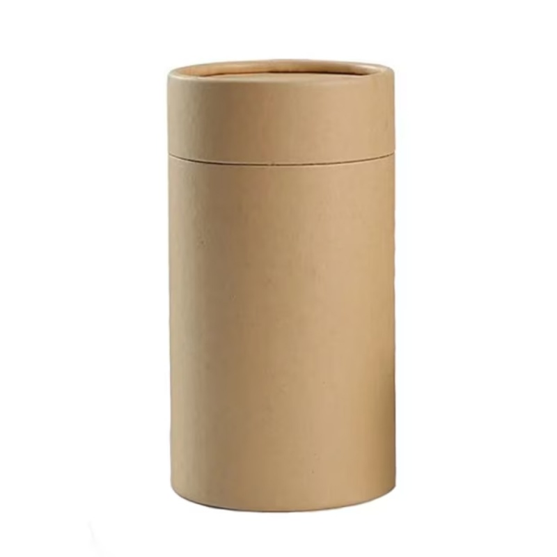 Cutie carton natur, diametru 94mm x 170mm inaltime
