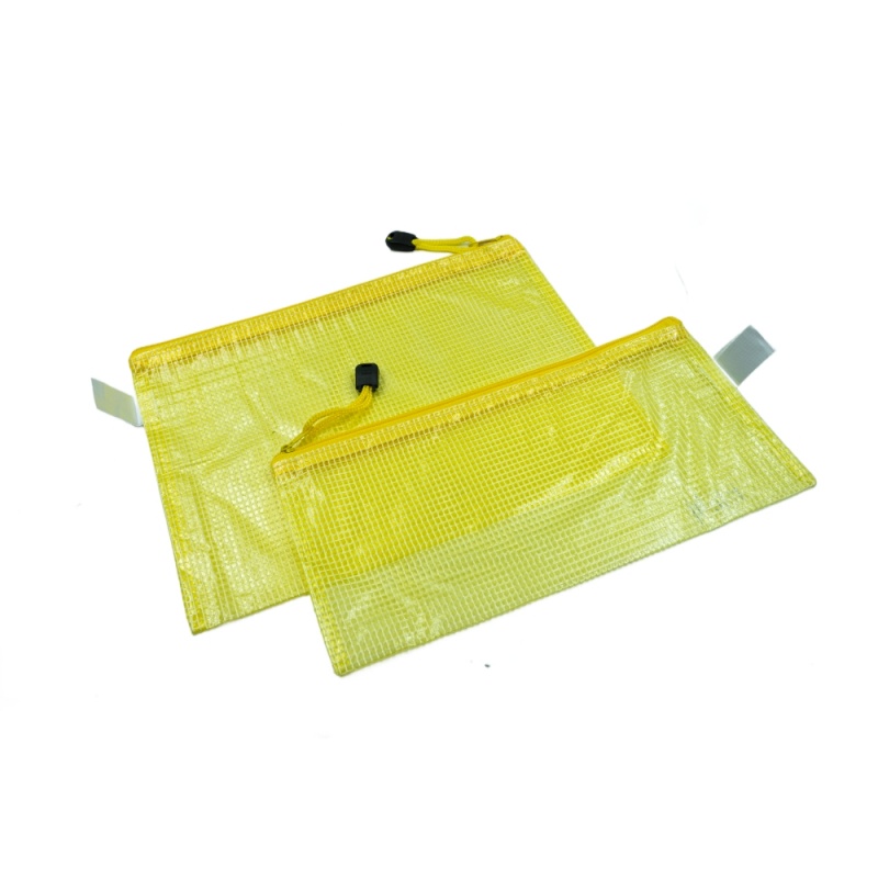 Mapa plastic CNX, cu fermoar zip, A5, panzata, diverse culori