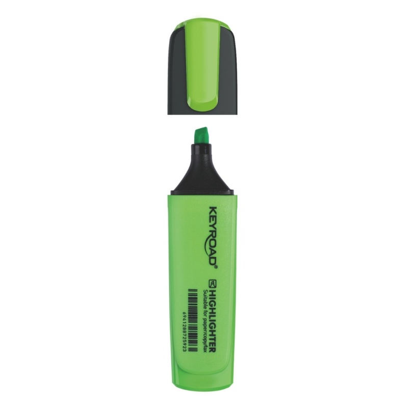 Textmarker Keyroad KR972167, varf tesit, verde
