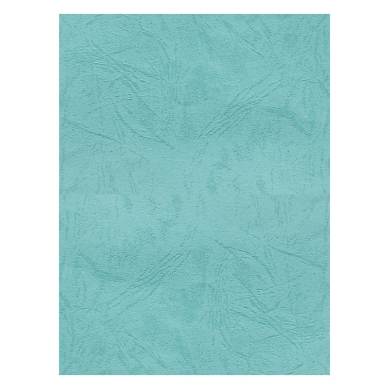 Coperta indosariere A4 CNX, carton imitatie piele, turquoise, 230g/mp, top 100 coli