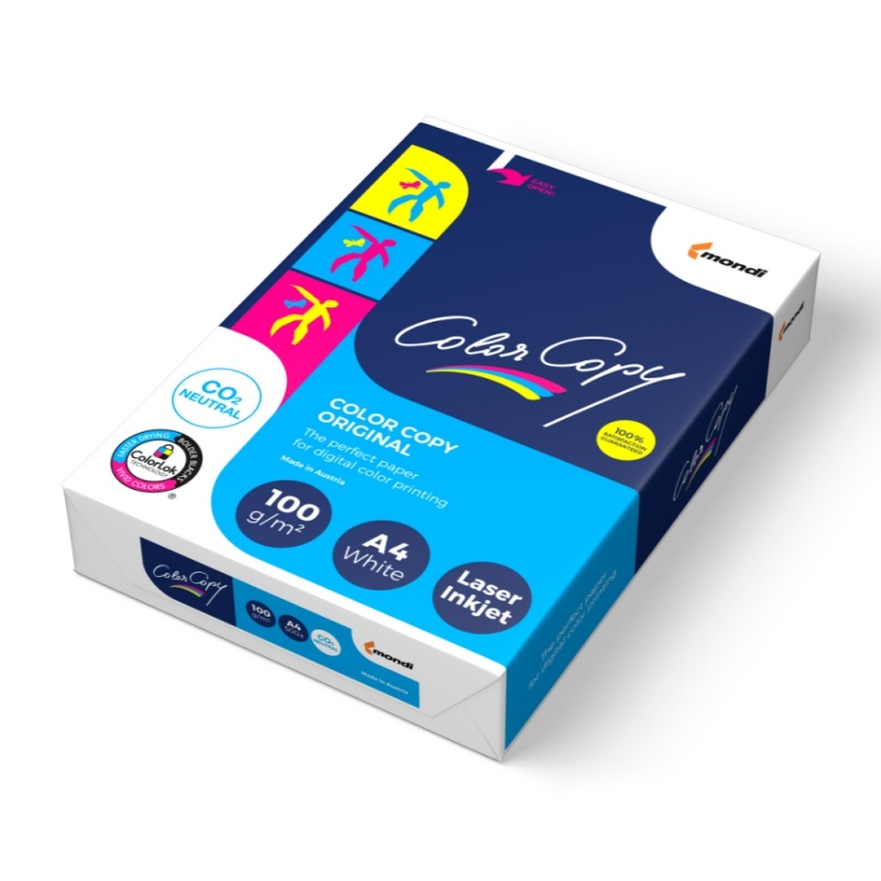 Carton copiator A4 Mondi Color Copy CC406, 100g/mp, top 500 coli