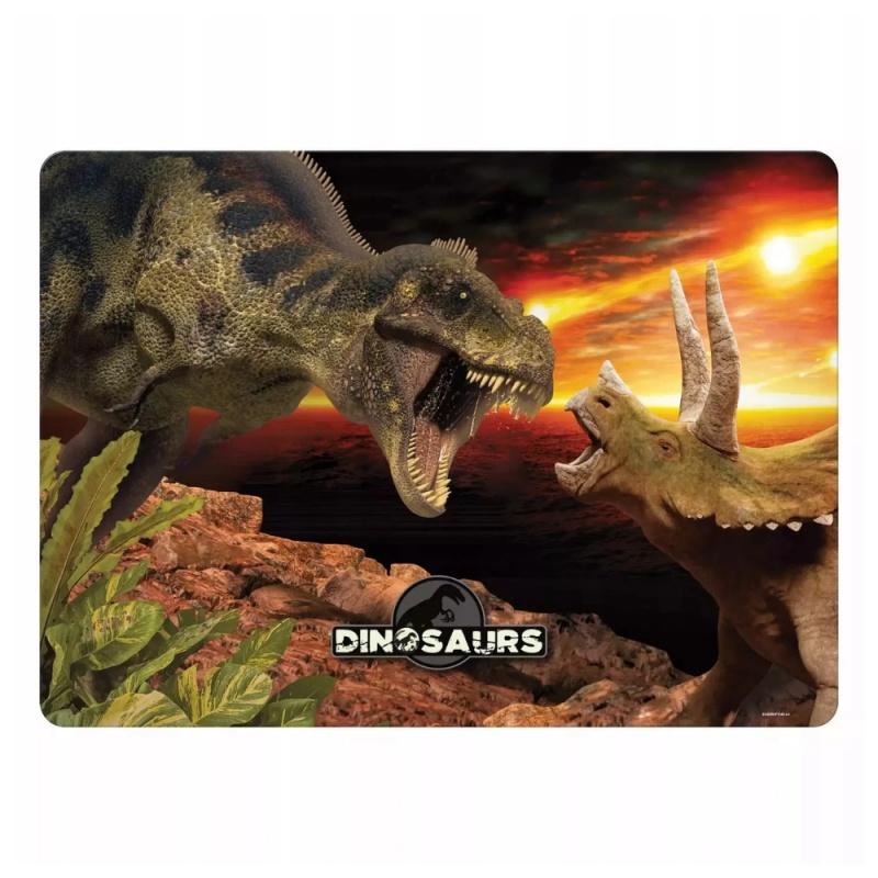 Mapa birou Starpak Dinozauri, A3, cu 2 fete, 516510 - limba poloneza