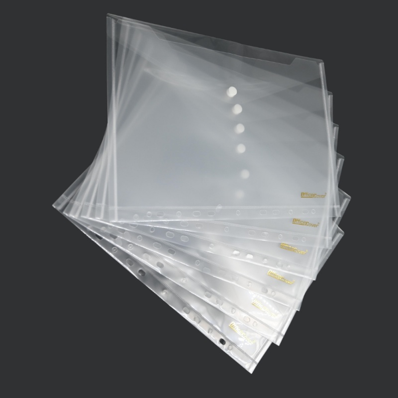 Mapa plastic Office Cover, cu capsa si perforatii, A4, 160 microni, plastic
